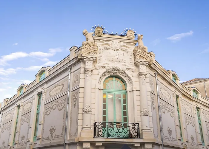 The Theater - View Of The Theatre Des Varietes - Air Conditioning Διαμέρισμα Μπεζιέ